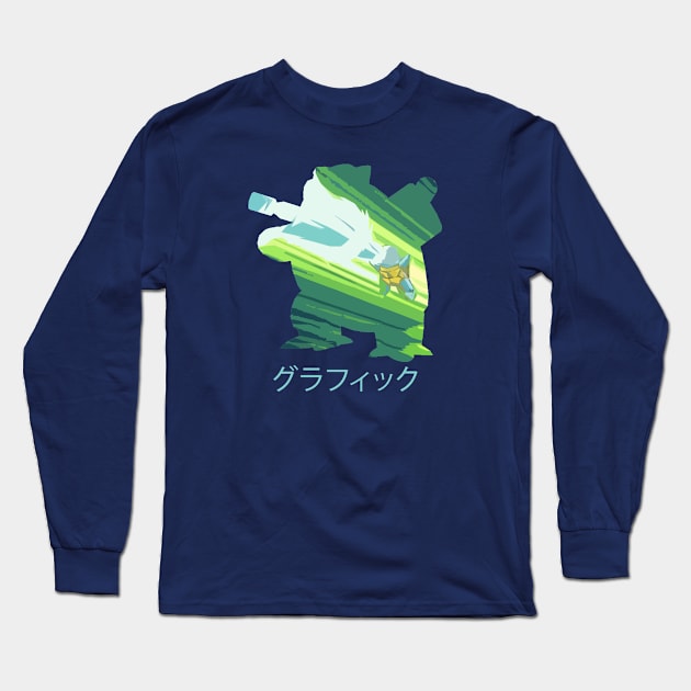 Team Blue Long Sleeve T-Shirt by 22GFX